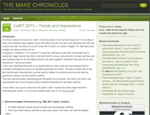 Tablet Screenshot of makechronicles.com
